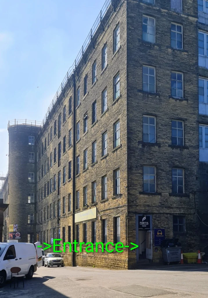 the mill entrance to fusion MAC