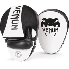 white and black venum focus pads